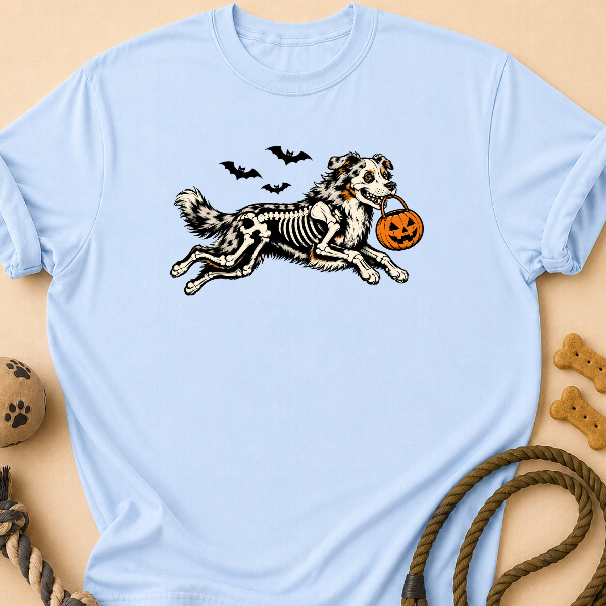 Halloween Spooky Skeleton T-Shirt