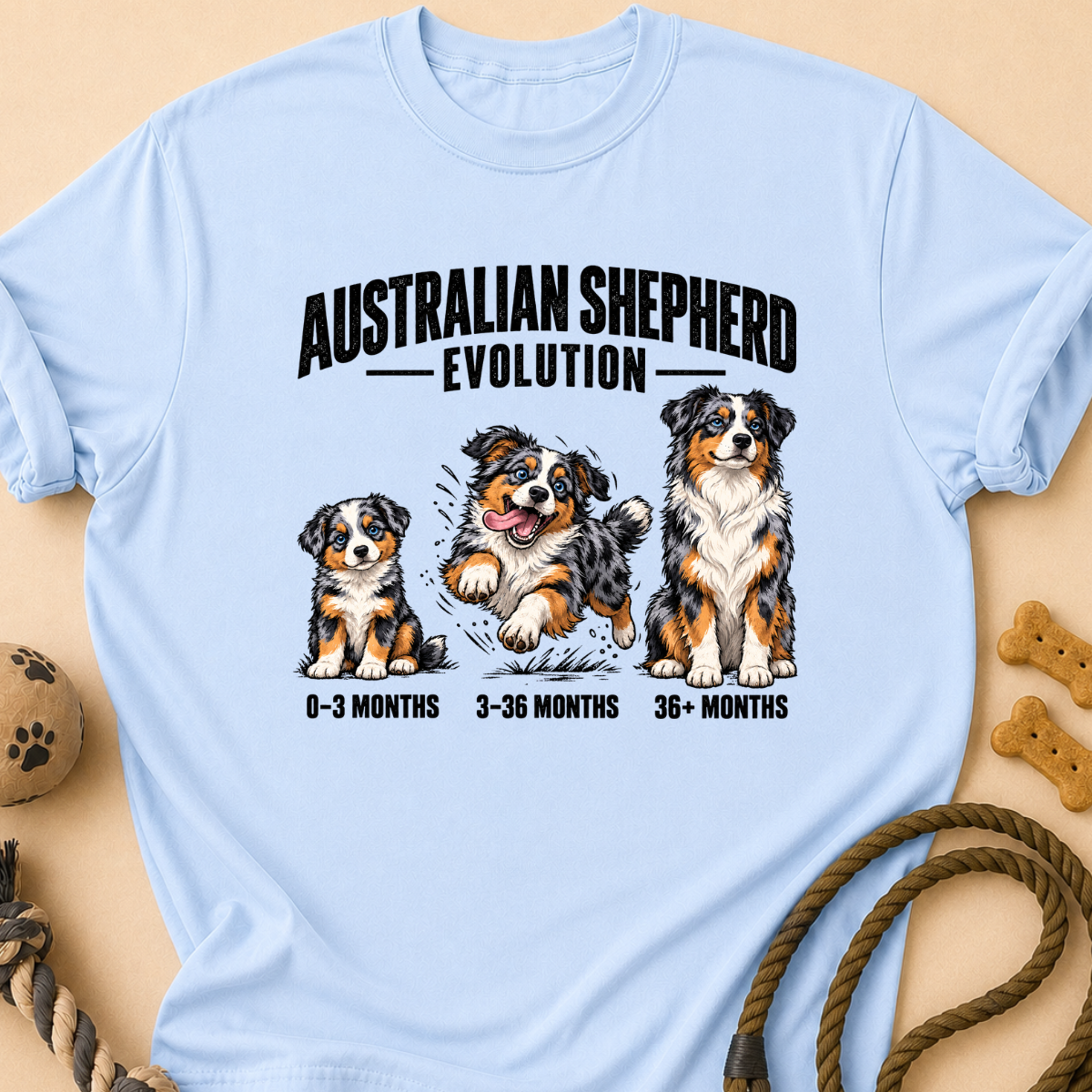 Evolution Aussie T-Shirt
