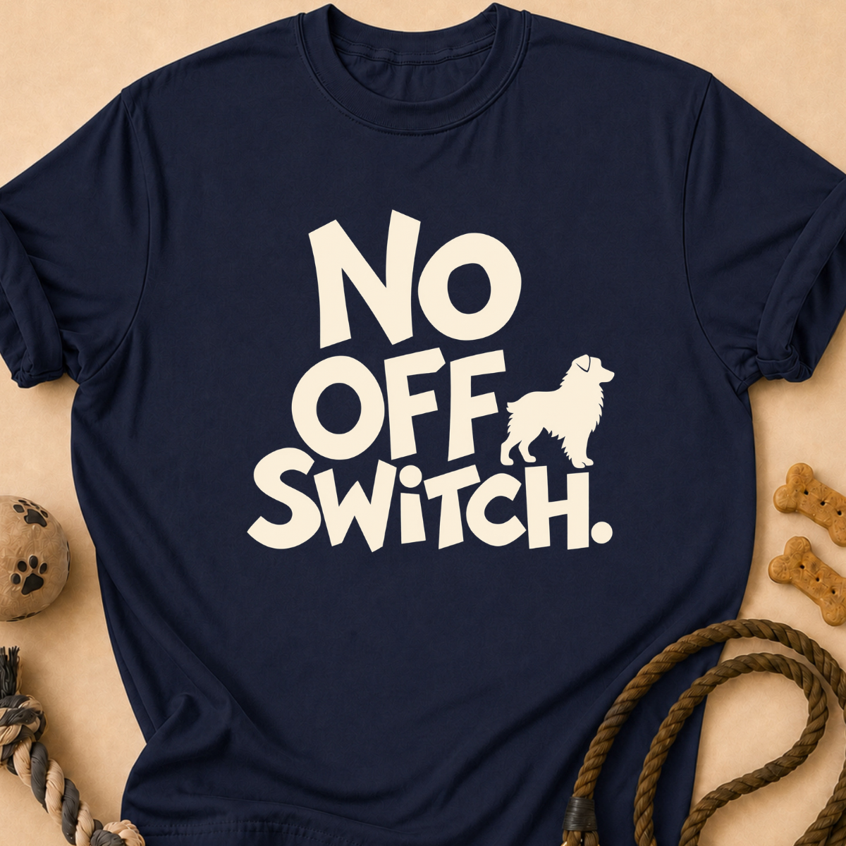 No Off Switch Aussie T-Shirt