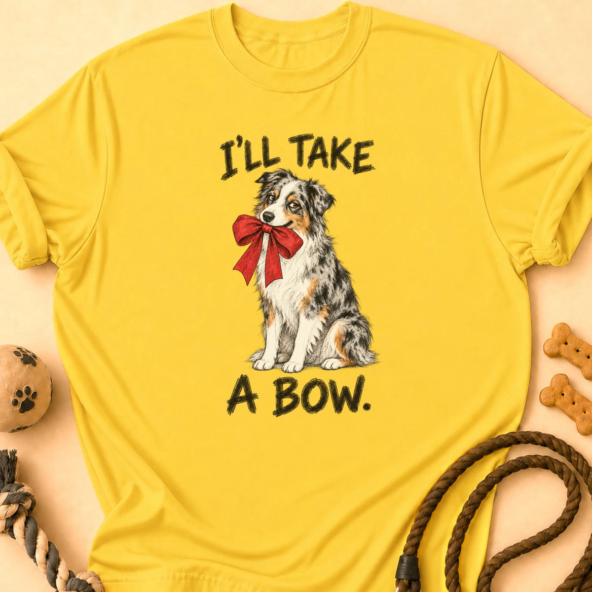 A Bow Aussie T-Shirt