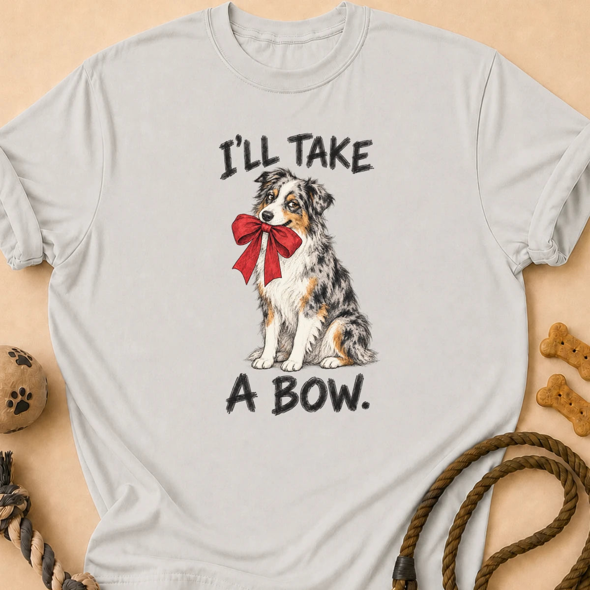 A Bow Aussie T-Shirt