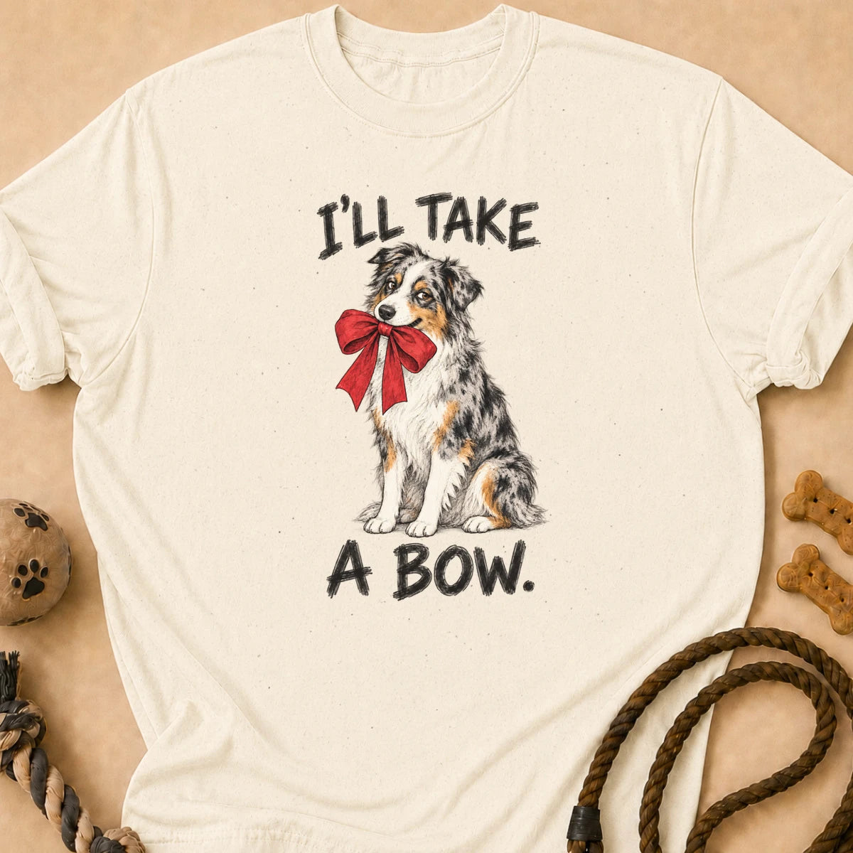 A Bow Aussie T-Shirt