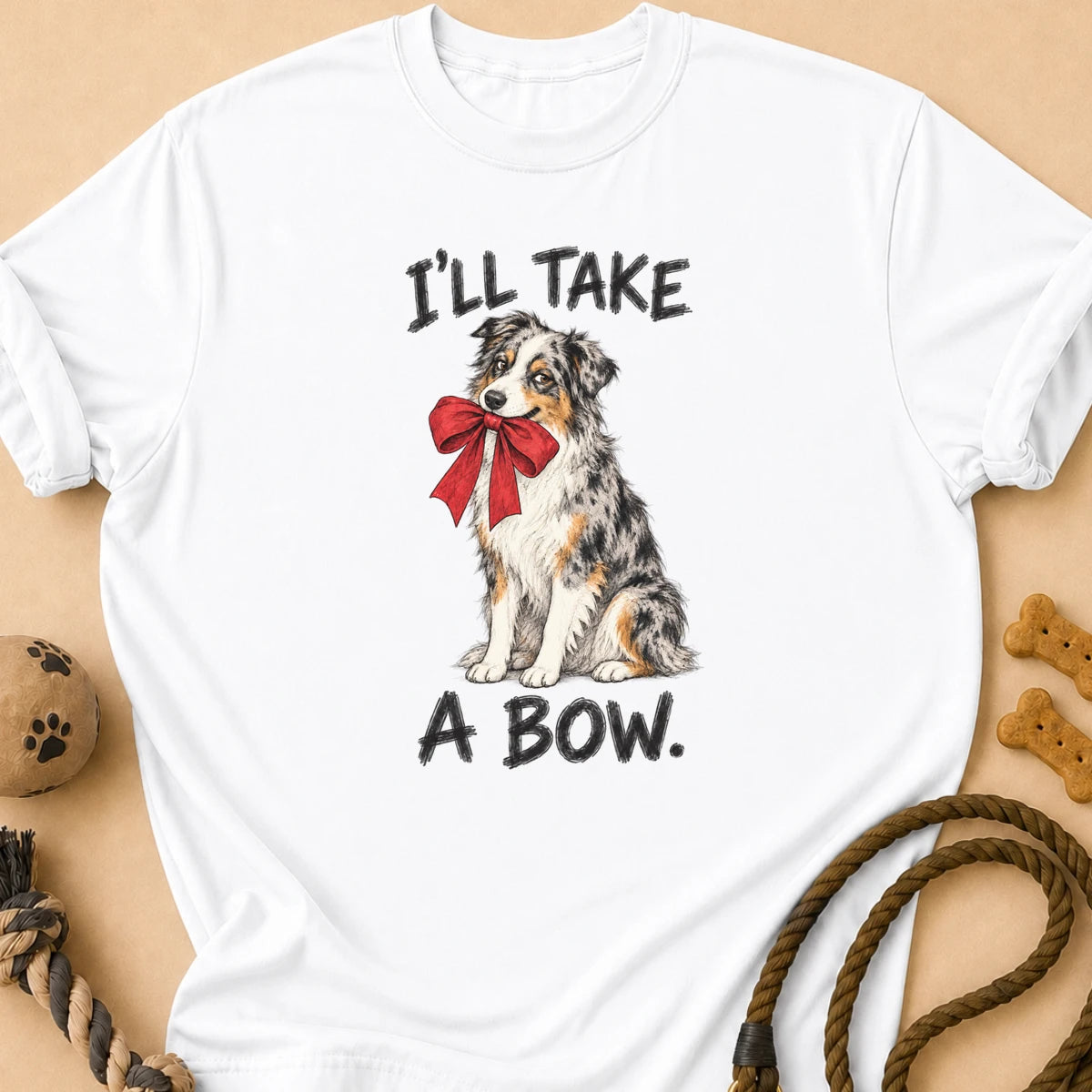 A Bow Aussie T-Shirt