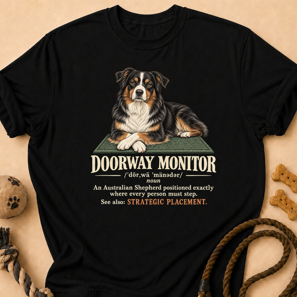 Doorway Monitor Aussie T-Shirt