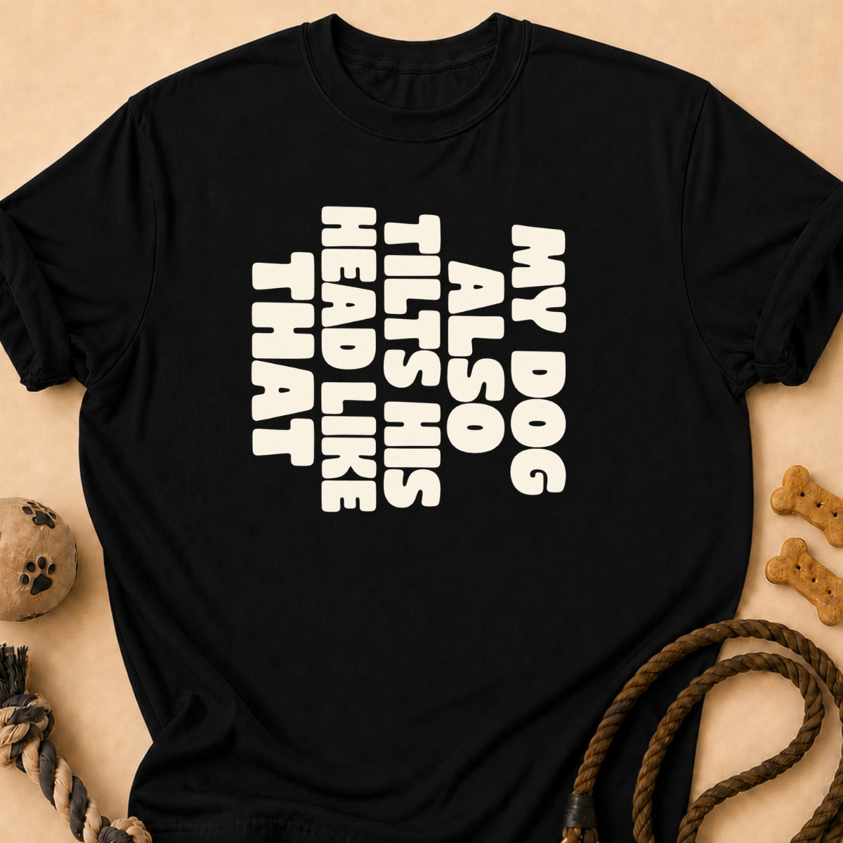 Tilted Head Aussie T-Shirt