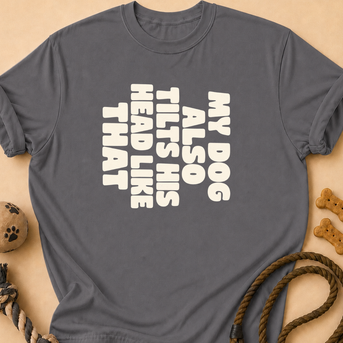 Tilted Head Aussie T-Shirt