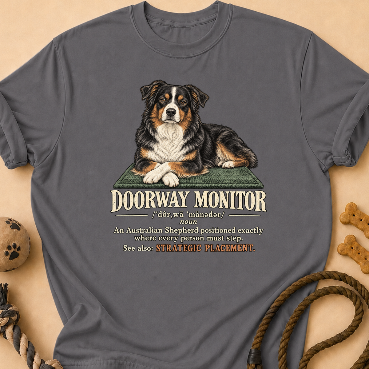 Doorway Monitor Aussie T-Shirt
