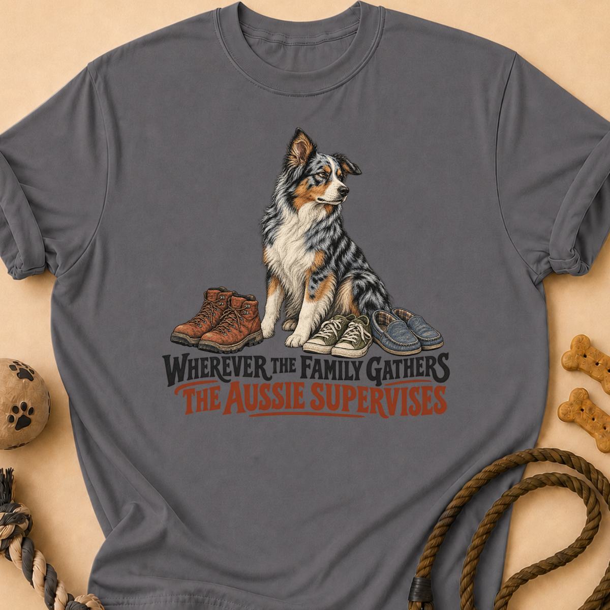 Family Gathers Aussie Moment T-Shirt