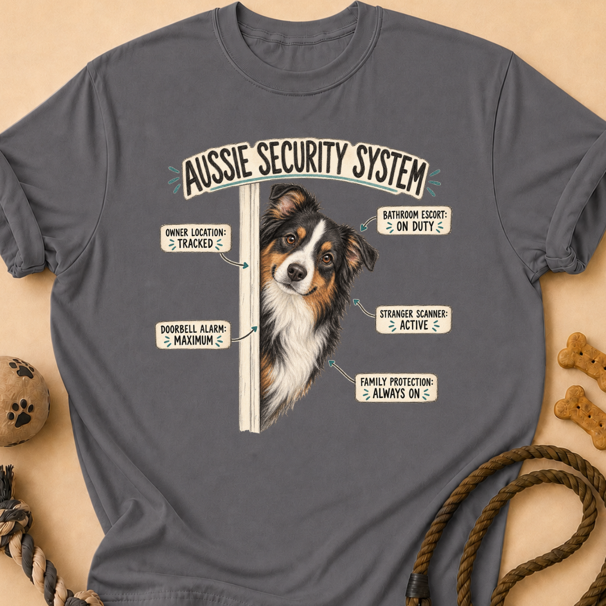 Aussie Security System T-Shirt