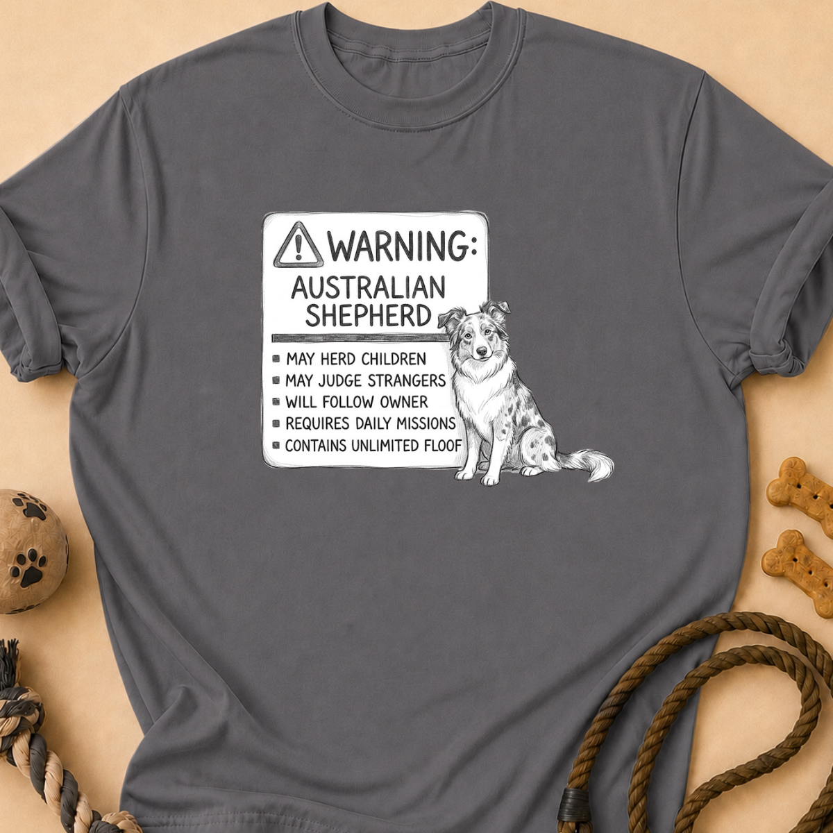 Warning Aussie T-Shirt