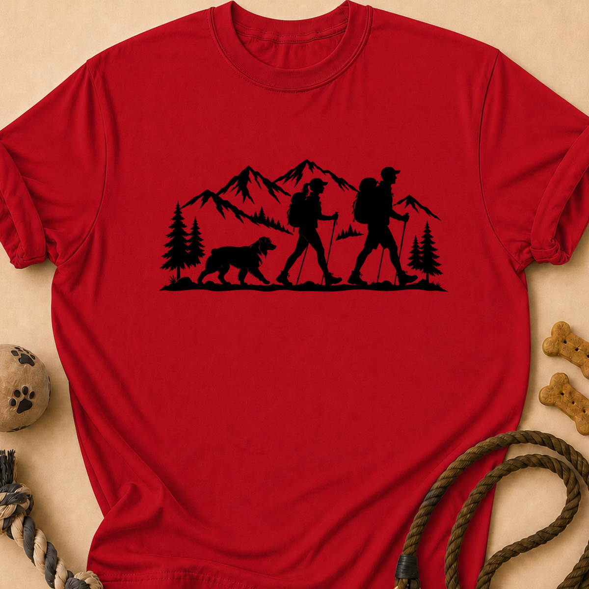 Hiking with Aussie T-Shirt