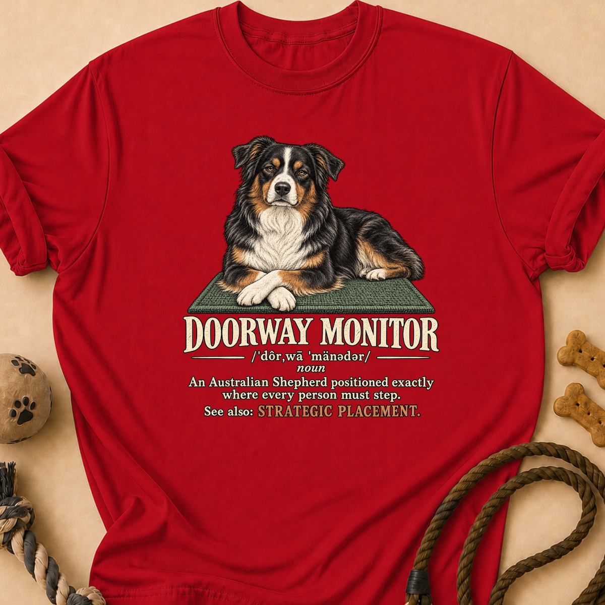 Doorway Monitor Aussie T-Shirt