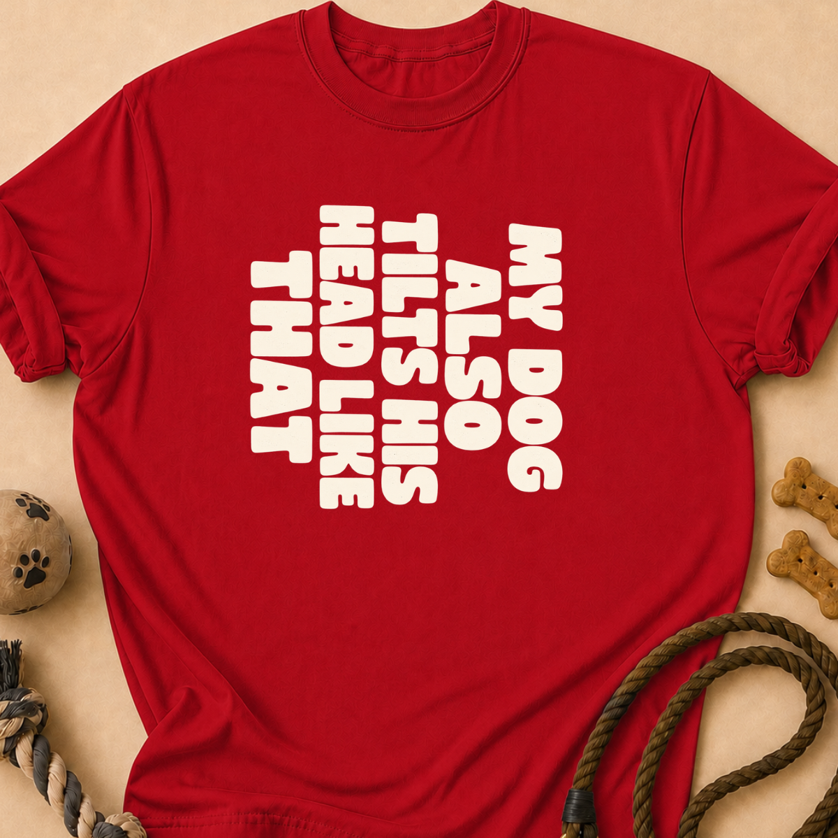 Tilted Head Aussie T-Shirt