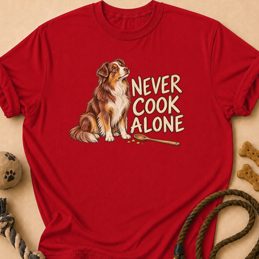 Cook Alone Aussie T-Shirt