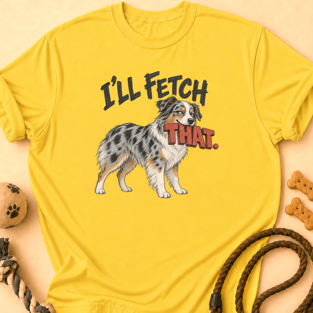Fetch Aussie T-Shirt