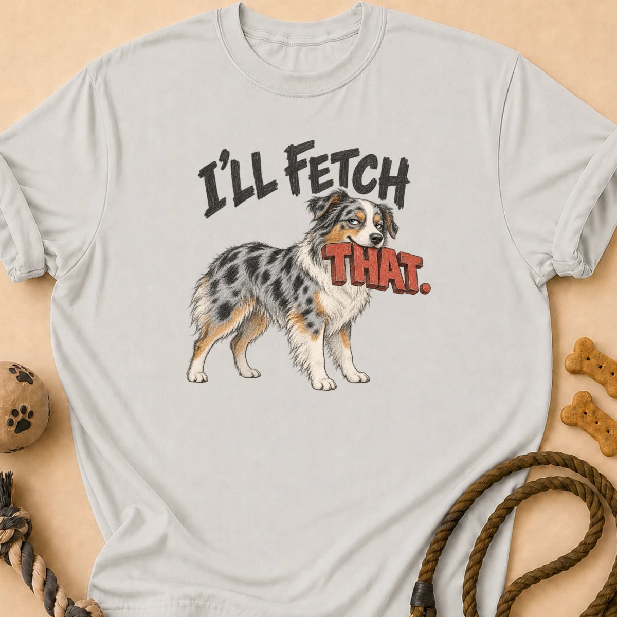 Fetch Aussie T-Shirt
