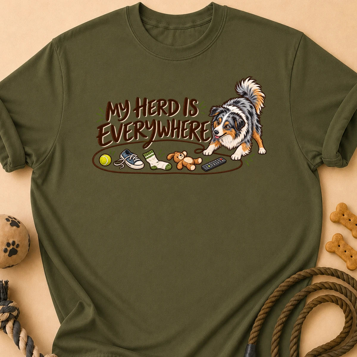 Herd Everywhere Aussie T-Shirt