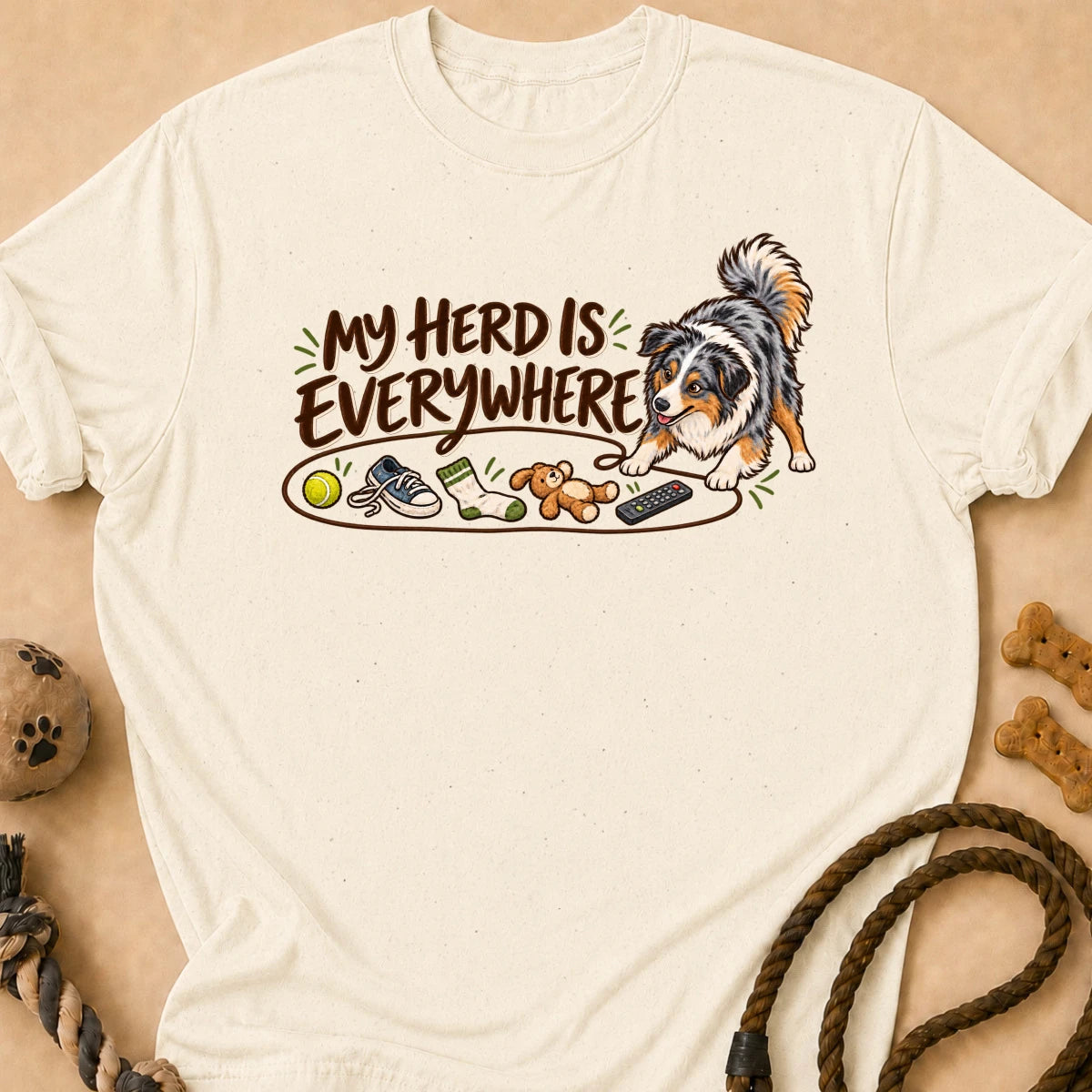 Herd Everywhere Aussie T-Shirt