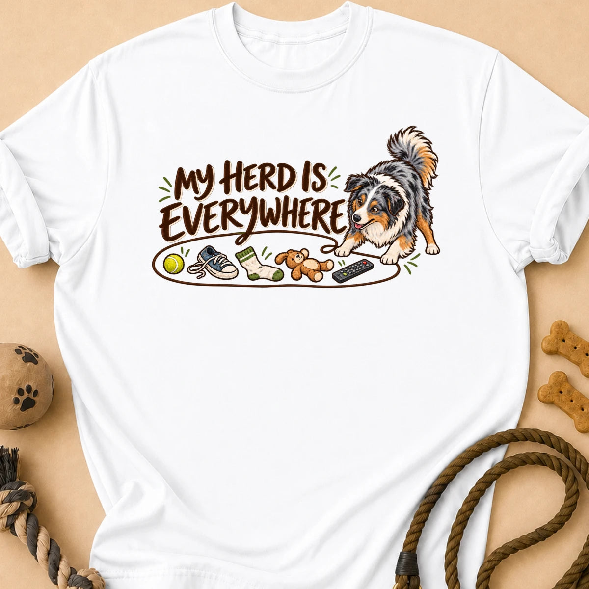 Herd Everywhere Aussie T-Shirt