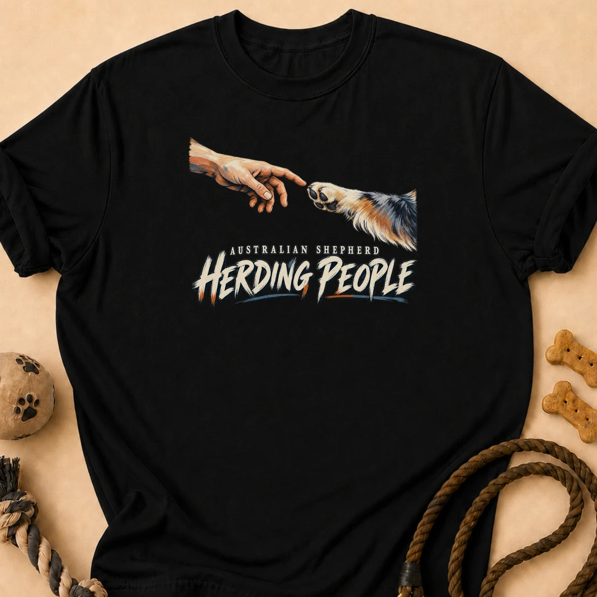 Herding People Aussie T-Shirt