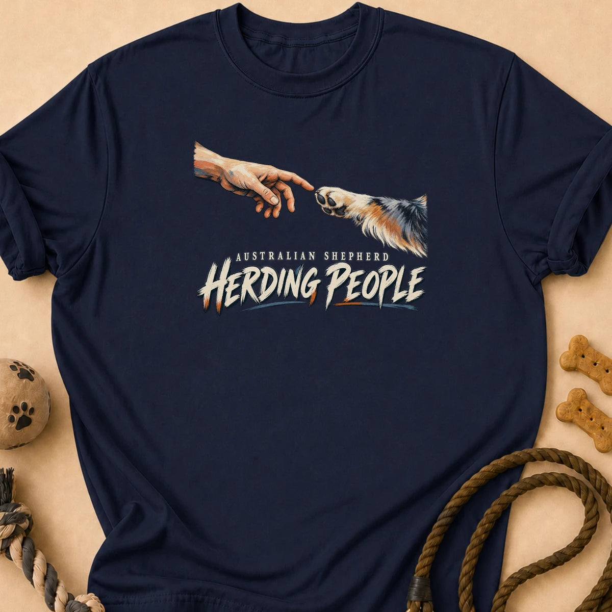 Herding People Aussie T-Shirt