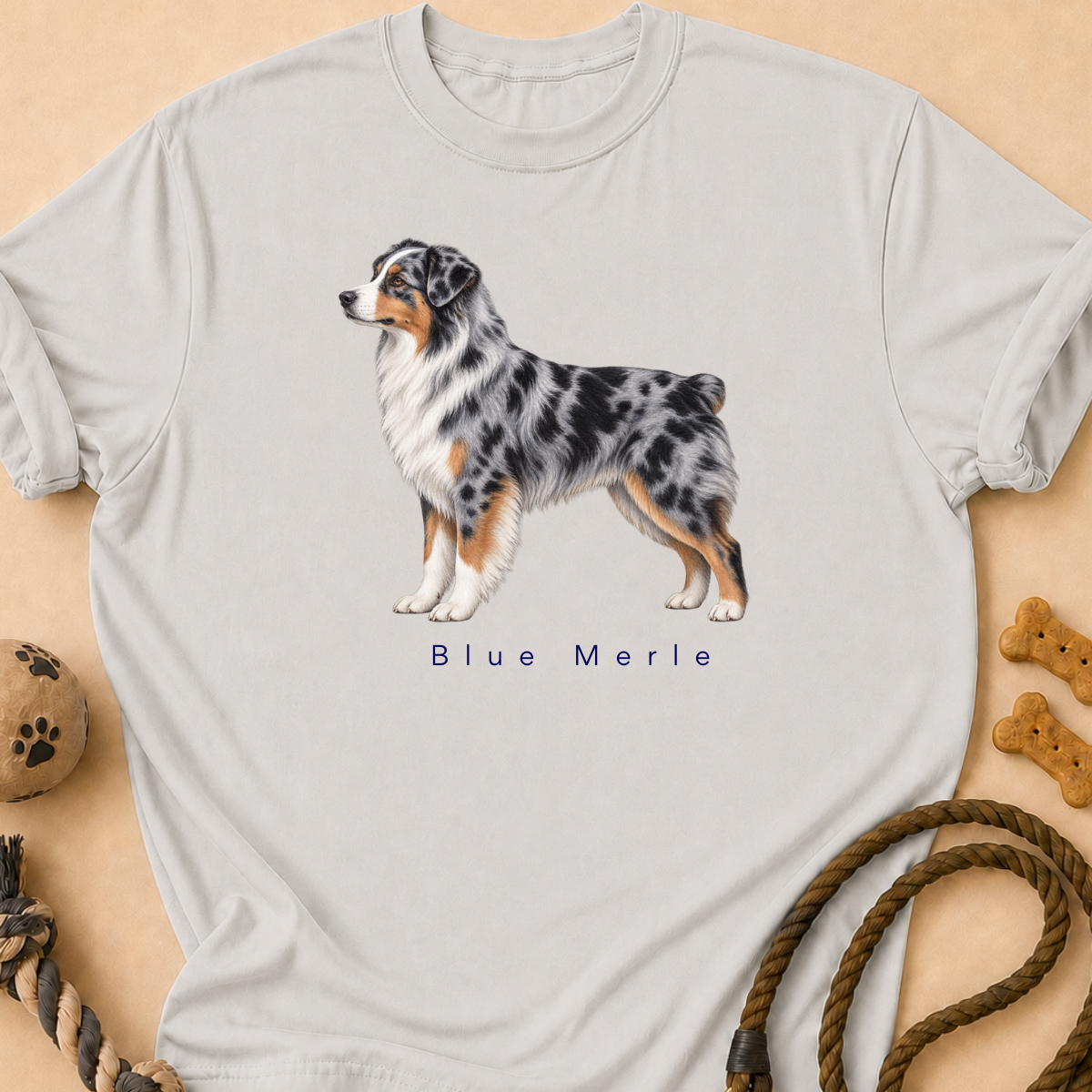 Blue Merle Aussie T-Shirt