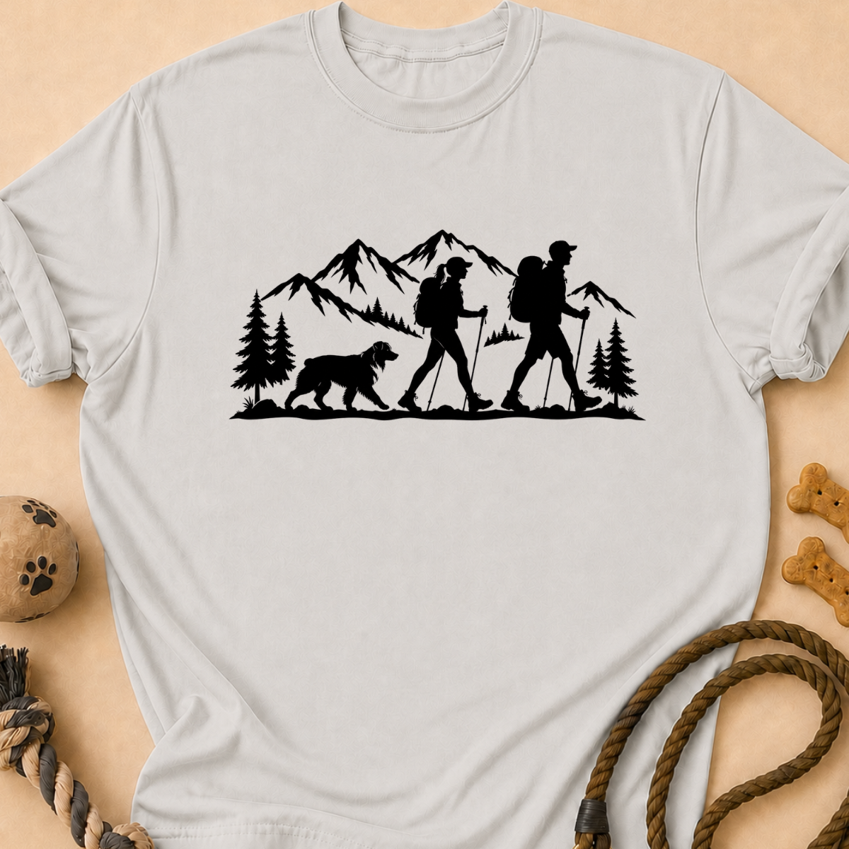 Hiking with Aussie T-Shirt