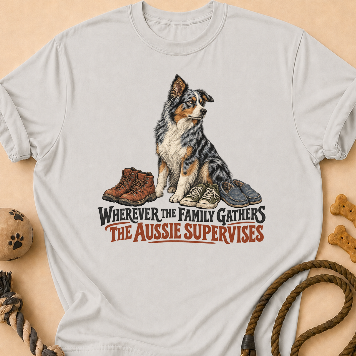 Family Gathers Aussie Moment T-Shirt
