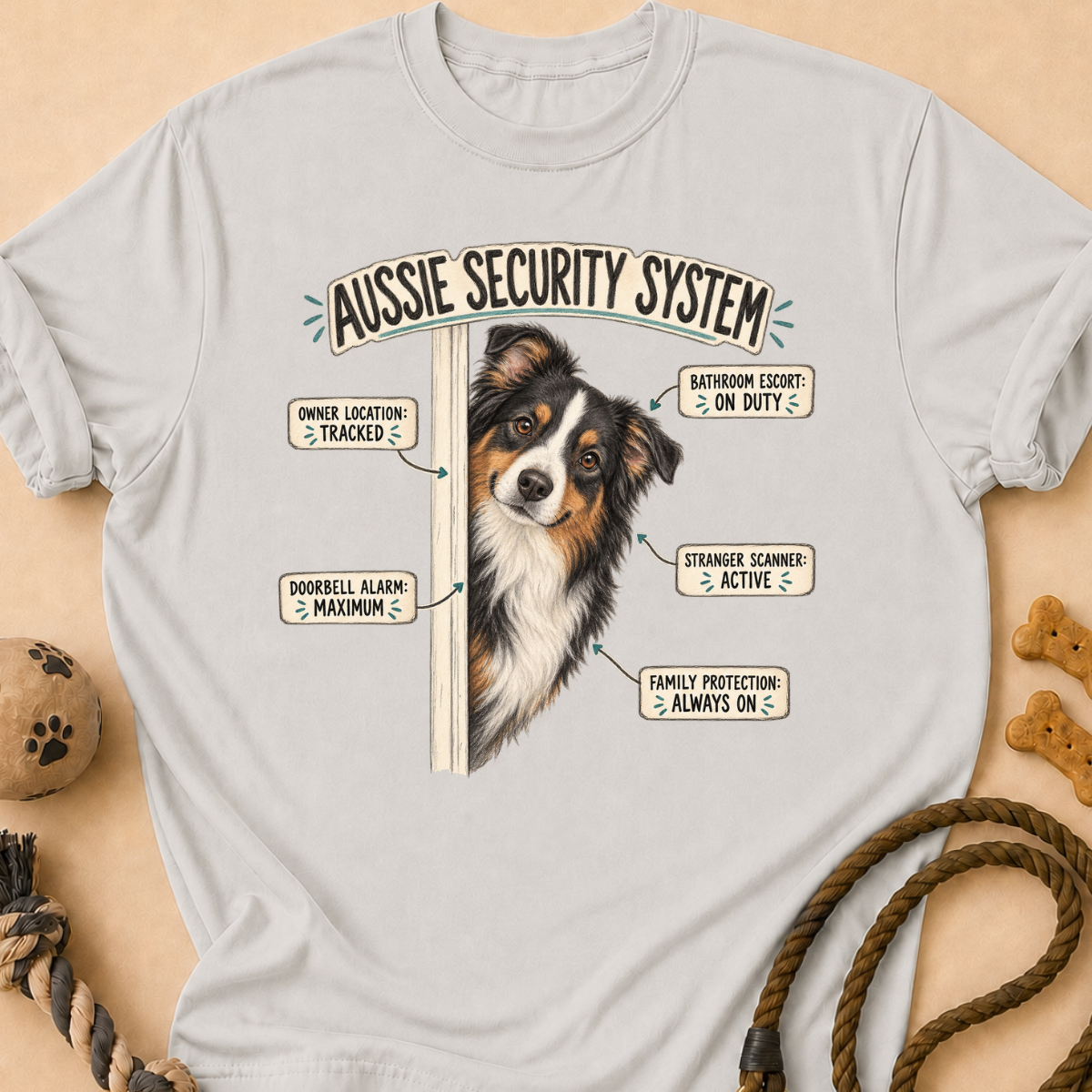 Aussie Security System T-Shirt