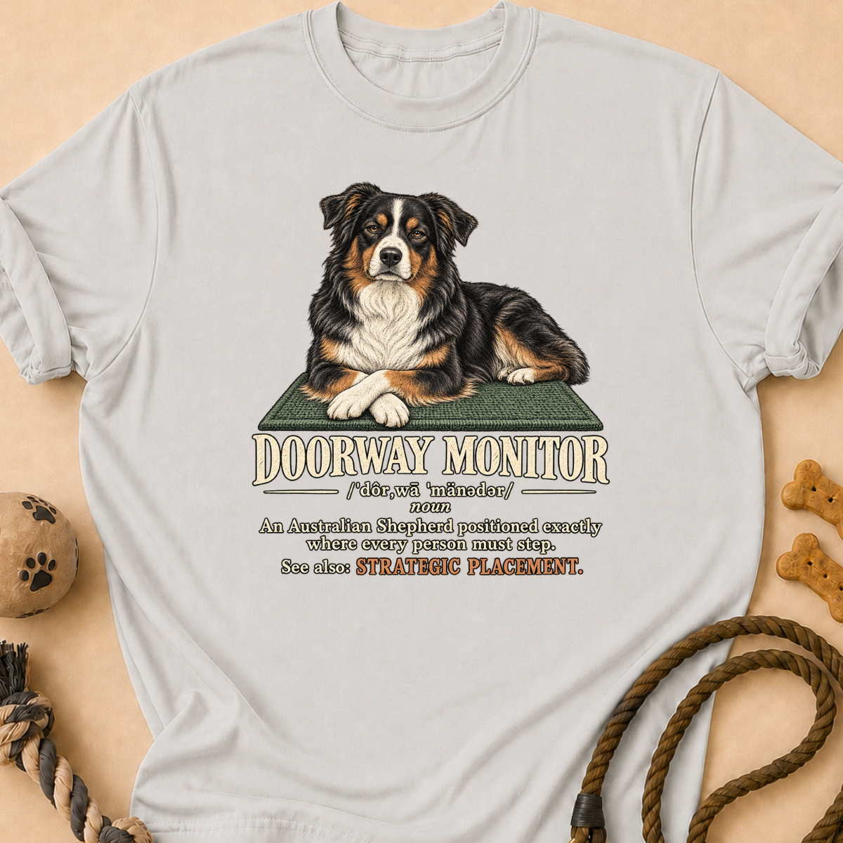 Doorway Monitor Aussie T-Shirt