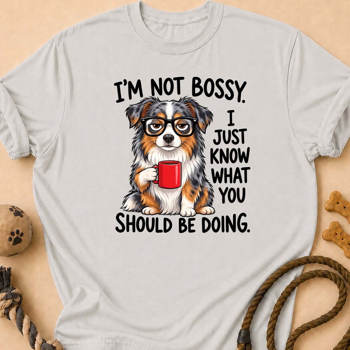 Not Bossy Aussie T-Shirt