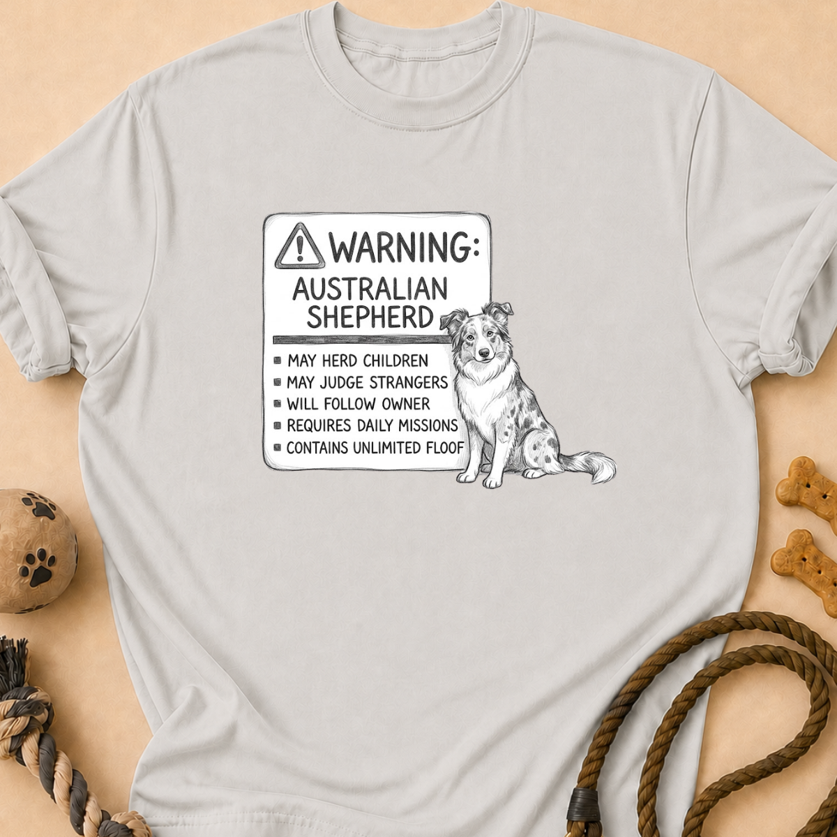 Warning Aussie T-Shirt