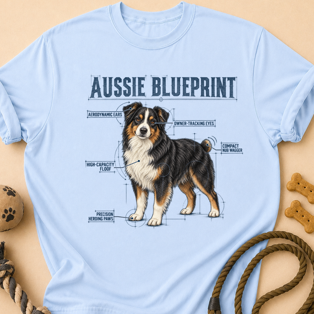 Aussie Blueprint T-Shirt
