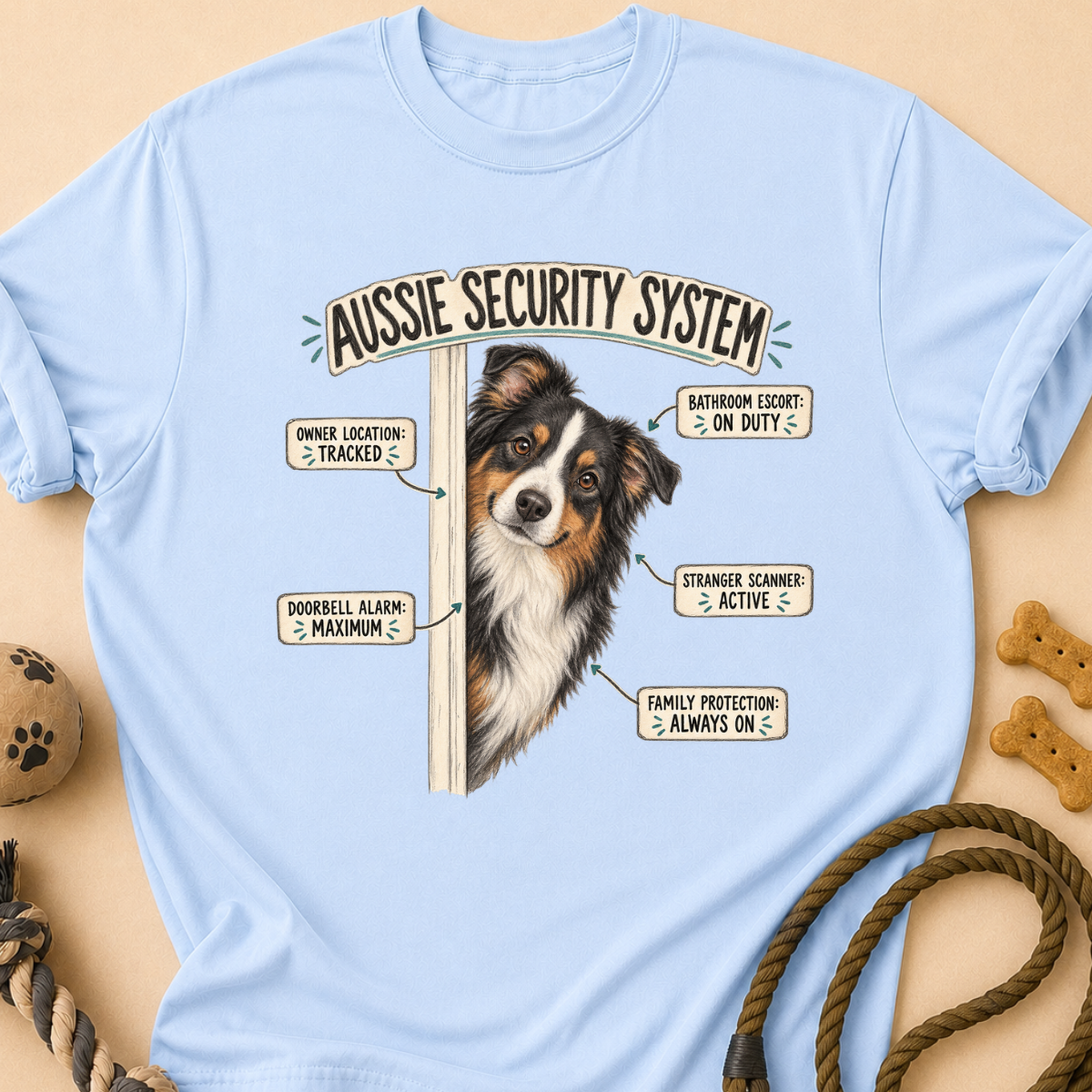 Aussie Security System T-Shirt