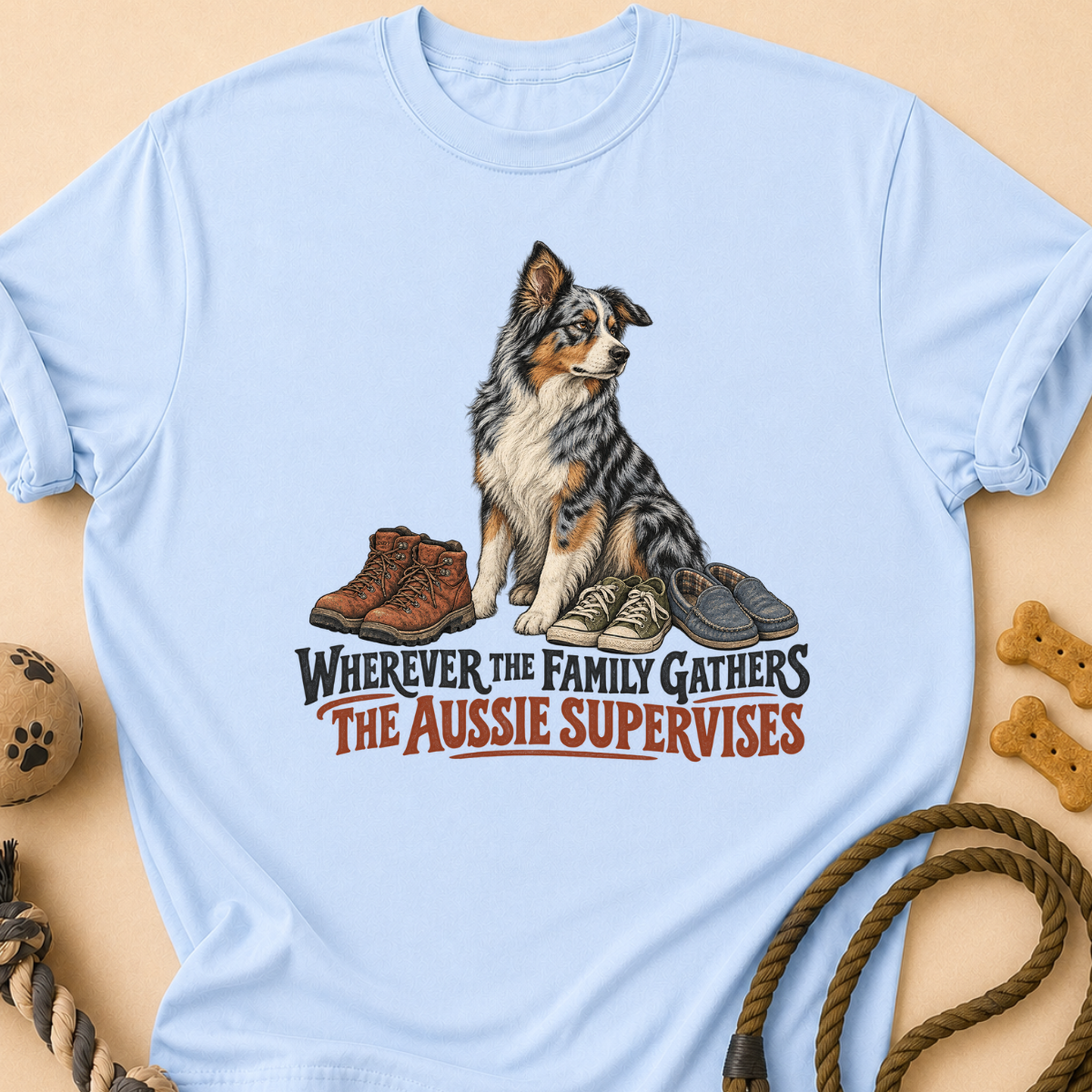 Family Gathers Aussie Moment T-Shirt