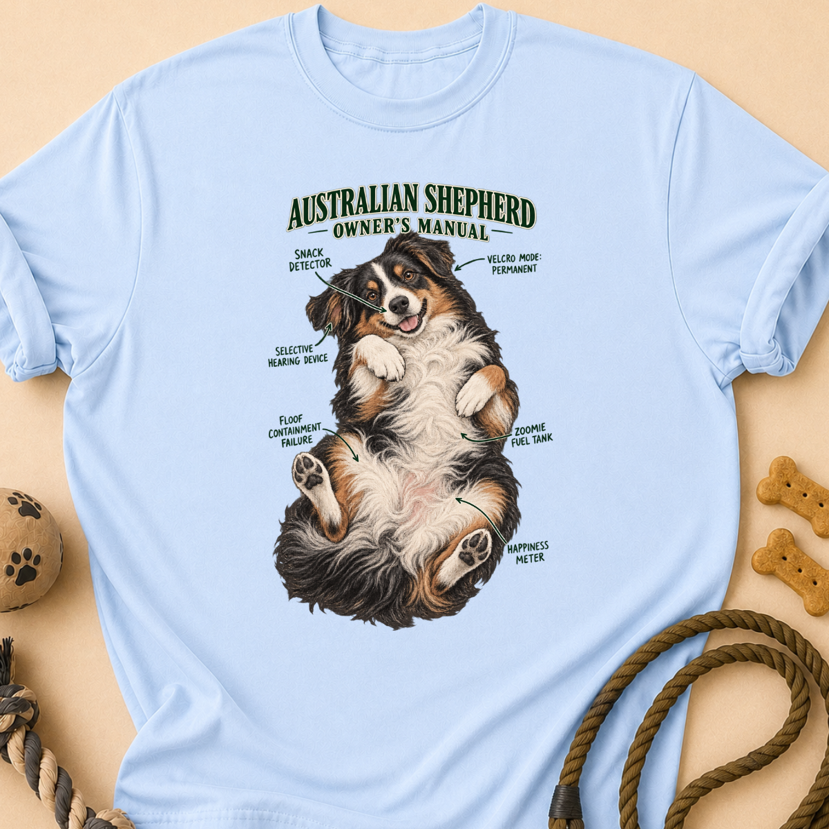 Owner's Manual -  Aussie T-Shirt