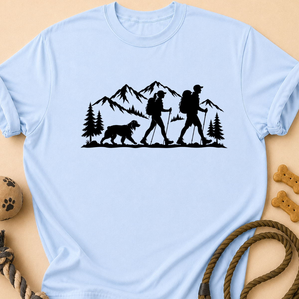 Hiking with Aussie T-Shirt