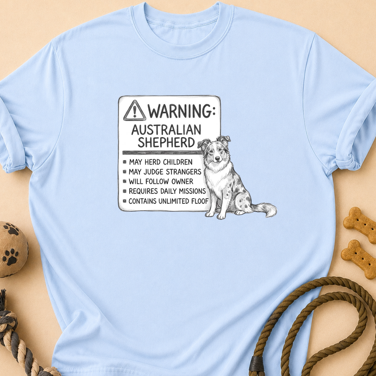 Warning Aussie T-Shirt