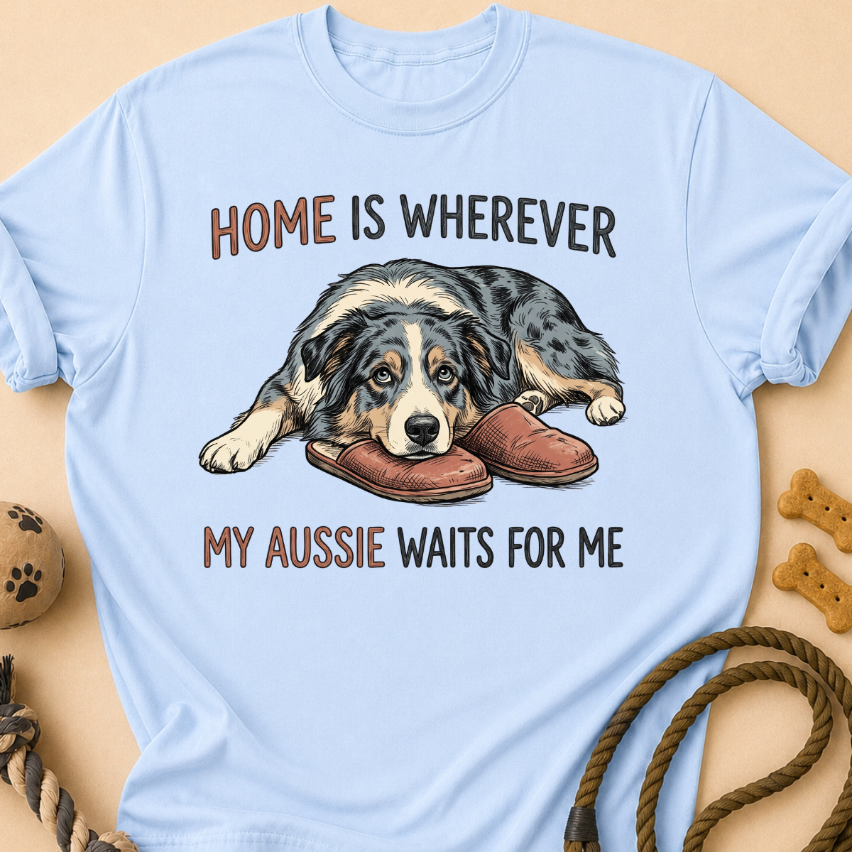 Home is Wherever Aussie T-Shirt