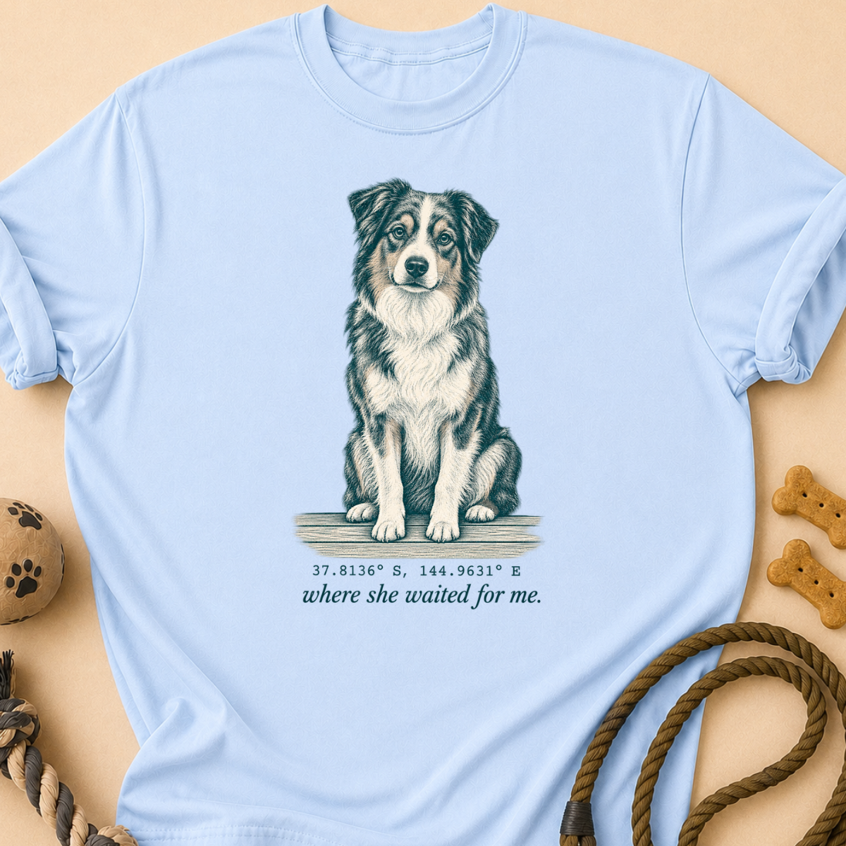 She Waited - Aussie T-Shirt