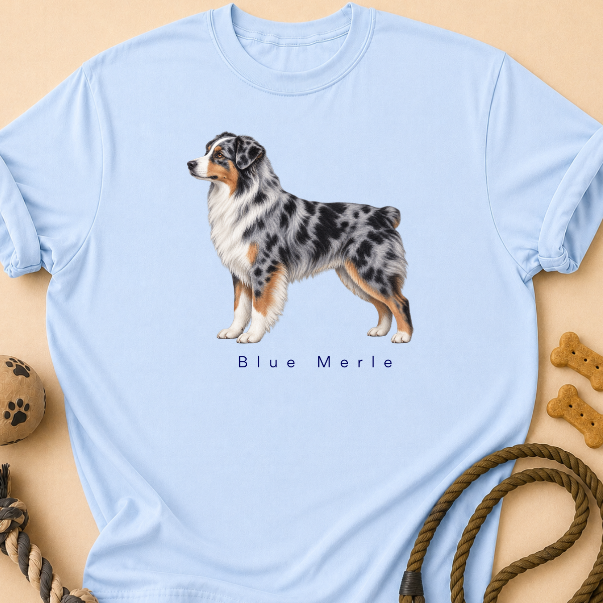 Blue Merle Aussie T-Shirt