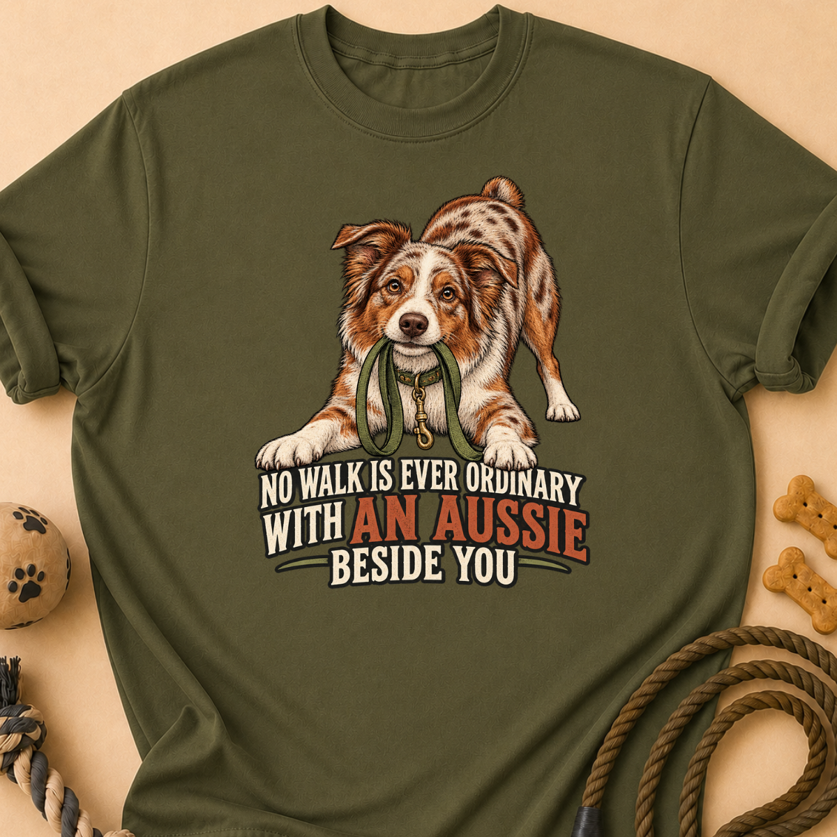 No Walk Ordinary Aussie T-Shirt