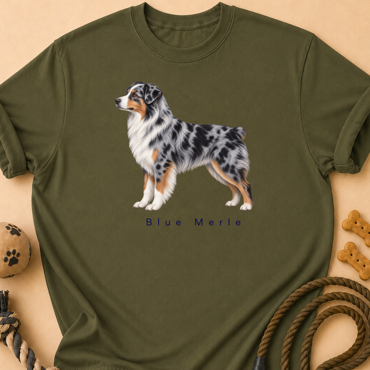 Blue Merle Aussie T-Shirt