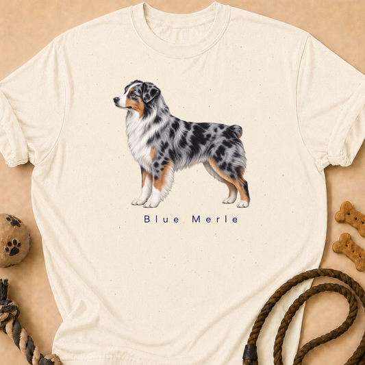 Blue Merle Aussie T-Shirt
