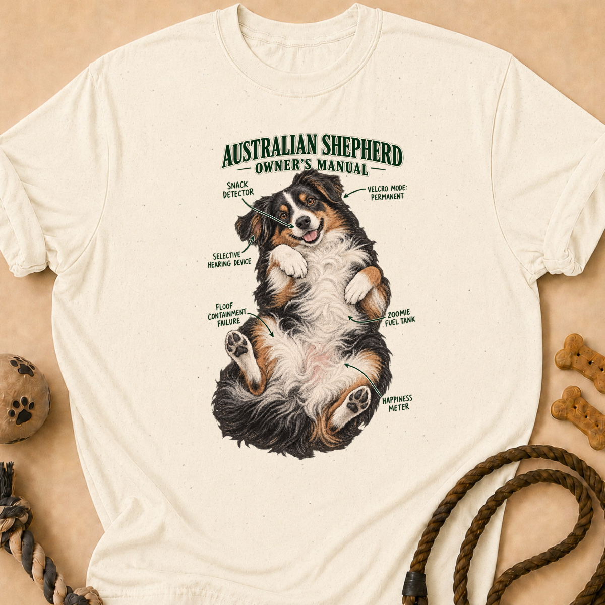 Owner's Manual -  Aussie T-Shirt