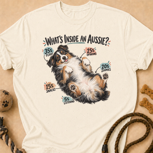 Inside an Aussie T-Shirt