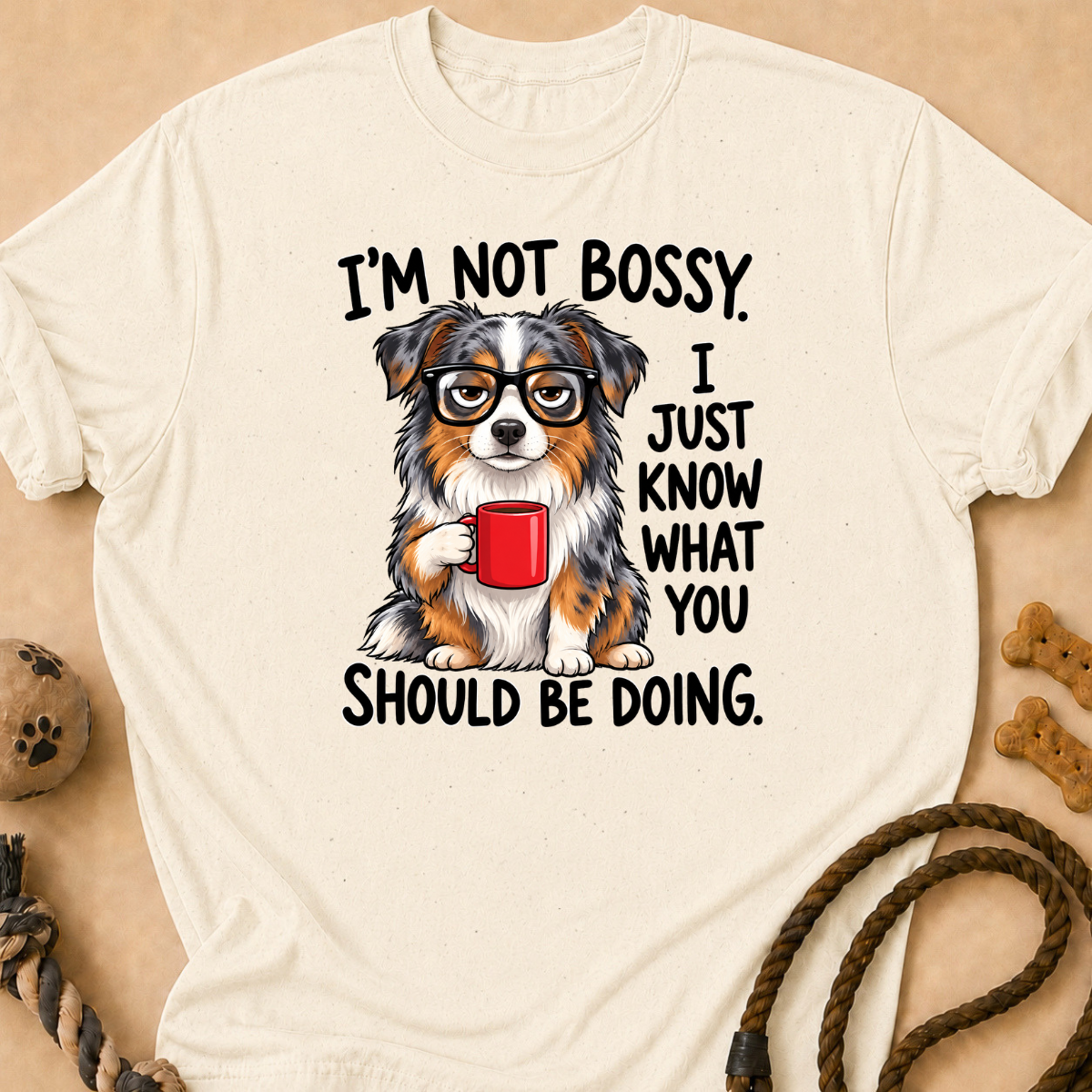 Not Bossy Aussie T-Shirt