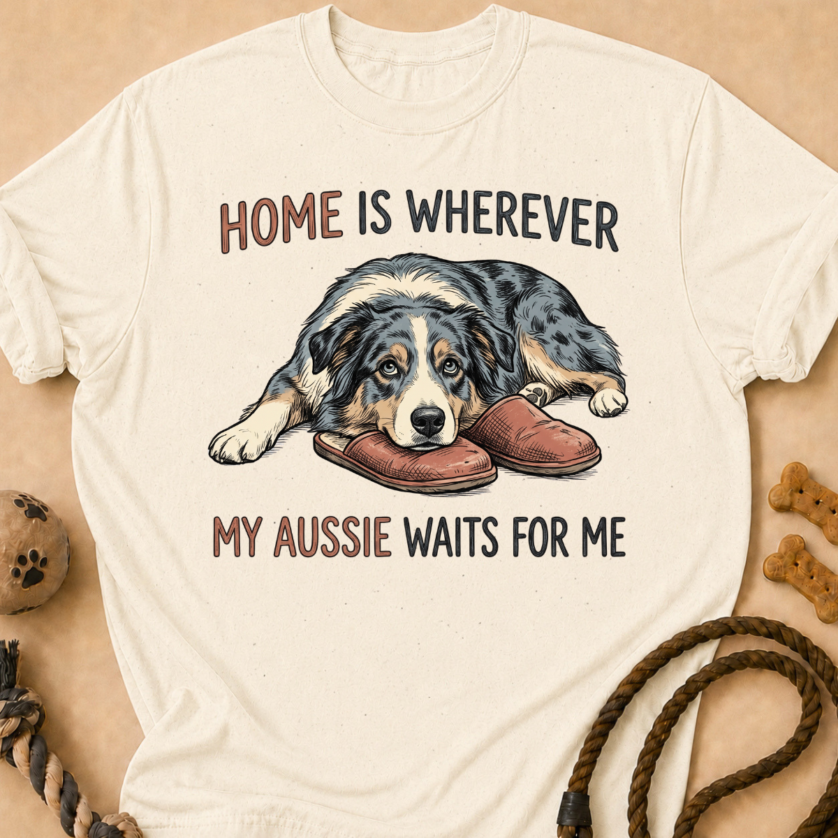Home is Wherever Aussie T-Shirt