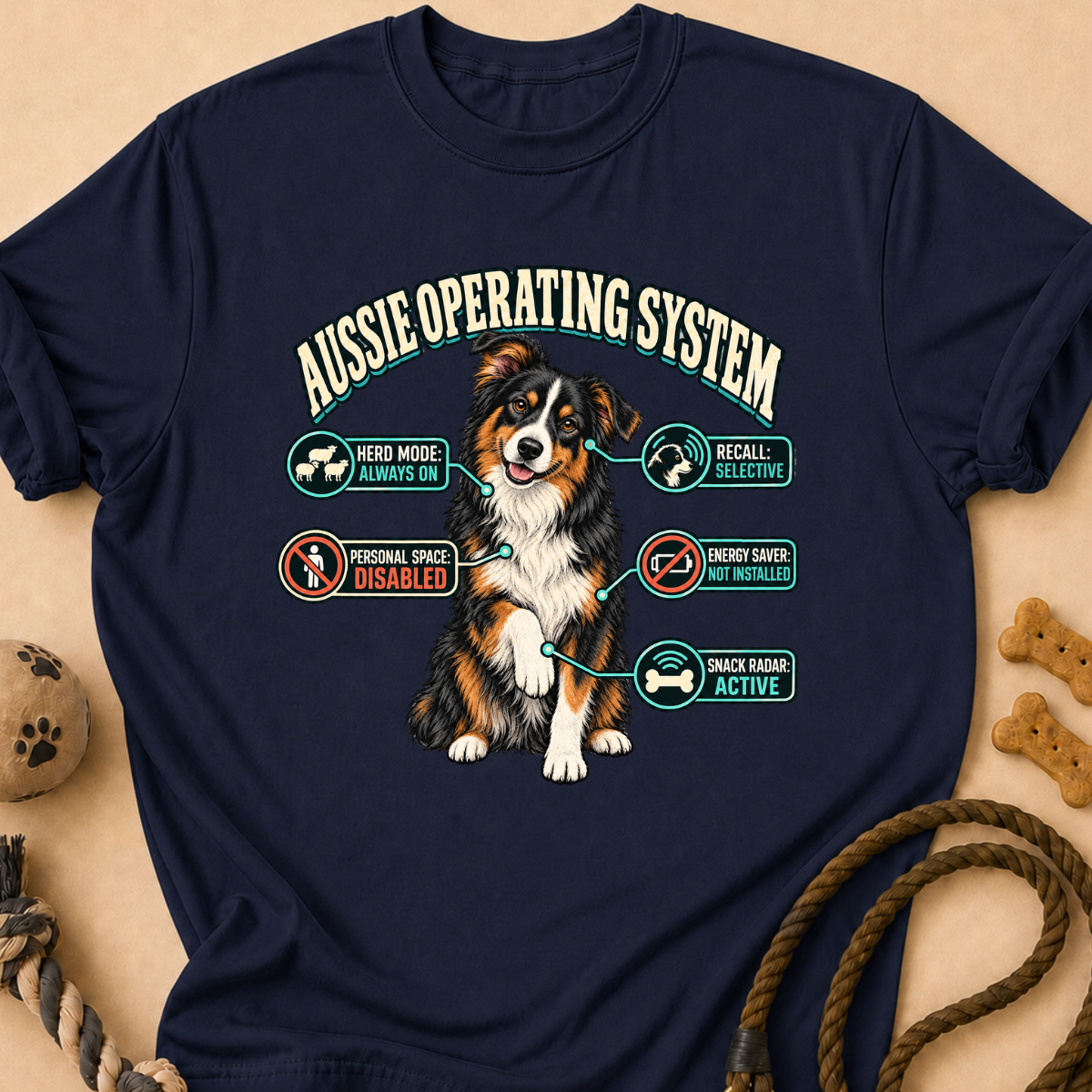 Aussie Operating System T-Shirt