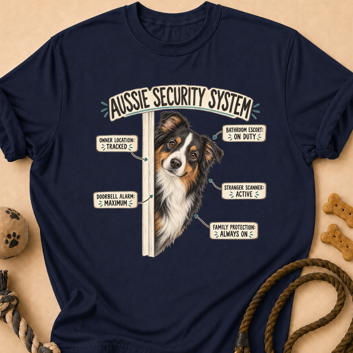 Aussie Security System T-Shirt